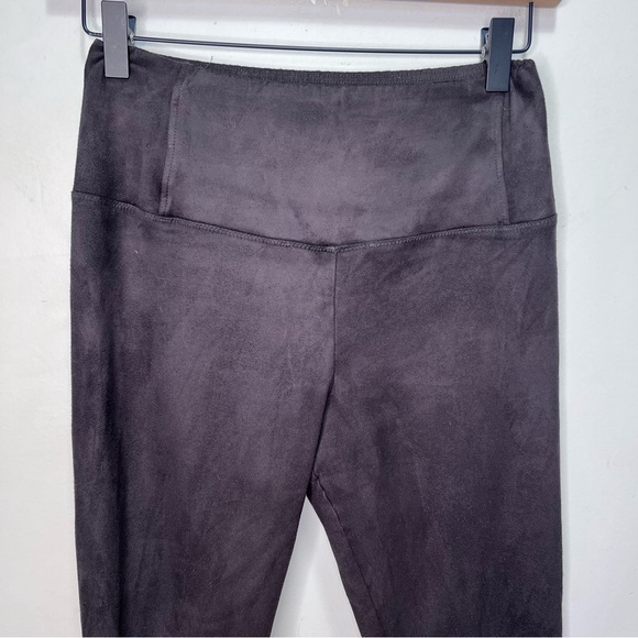 Aritzia Wilfred Free Daria Pant Brown Vegan Suede Size Small - Picture 5 of 14